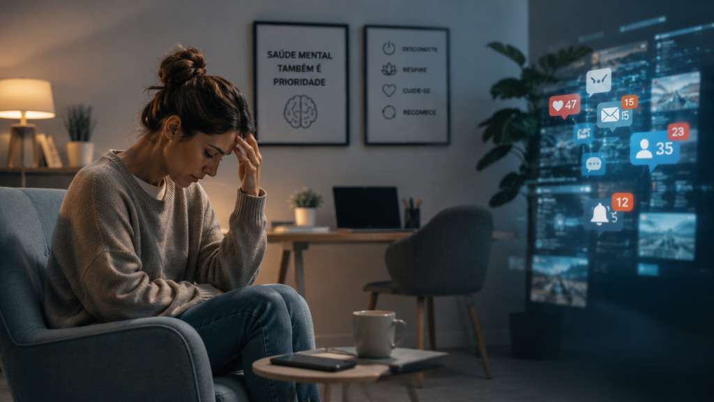 Saúde Mental na Era Digital: O Impacto da Tecnologia no Bem-Estar Humano
